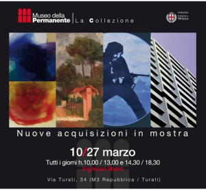 2022 - NUOVE ACQUISIZIONI IN MOSTRA - Museo della Permanente - MILANO